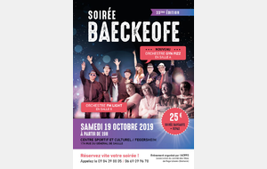 Baeckeofe 2019 : les participants pour ce week-end