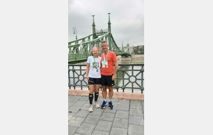 Marathon de Budapest en duo !