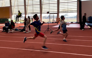 Gustave Riet améliore son record personnel au 50m du championnat 67 U16 en salle !