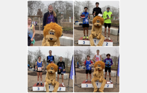 12 podiums pour Feg'Athlé au cross de l'Ibal 2025 !