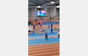 7"11 au 60m : record personnel et record du club pour Vincent Gaillard !