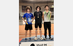 Vincent Gaillard, vice-champion du Grand-Est sur le 60m U18 en salle !