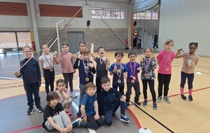 Remise de médailles aux "éveil athlé"