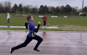 Remarquable triathlon de Léo à l'animation U12 de ce samedi 28 mars à Lingolsheim !