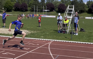 Superbe triathlon de Léo Mercier à l'animation U12 du samedi 09 mai 2026 à Lingolsheim !
