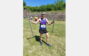 Marche Nordique à Neuf Brisach, Marathon de Saumur, Championnat de France 10km à Troyes, Trails de l'Ungersberg, Trails du Val d'Argent, courses de Strasbourg
