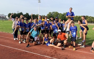 Emeric et Nolan médaillés de bronze avec le S2A en Finale de l'Equip'Athlé à Reims !