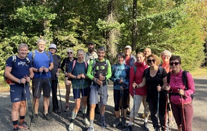 Une ballade sportive et conviviale dans les Vosges pour le groupe de marche nordique !