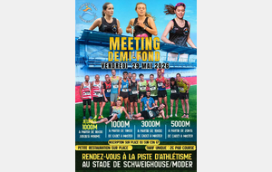 Meeting demi-fond Schweighouse-sur-Moder