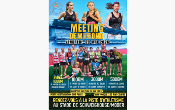 Nouveau RP au 1000m pour Solène au meeting de Schweighouse-sur-Moder !