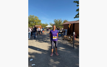 Joli podium de Christiane Rauscher au 10km des Foulées de Rosheim !