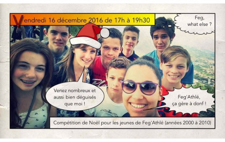 Compétition de Noël pour les jeunes