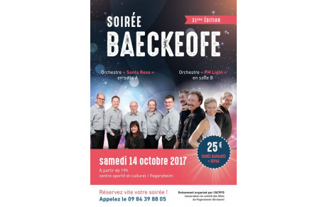 Appel aux bénévoles pour le Baeckeofe de Fegersheim