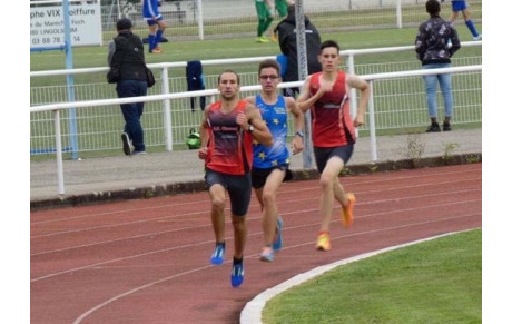 Record du club au 1000m pour Romain Charron