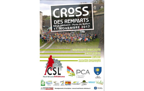 Cross de Neuf-Brisach le samedi 11 novembre 2017