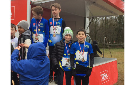 Deux médailles pour Feg'Athlé aux Bas-Rhin de Cross