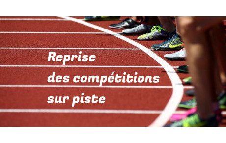 Reprise des compétitions sur piste 