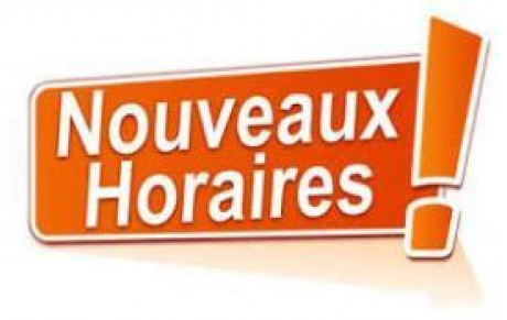 Horaires pour les enfants
