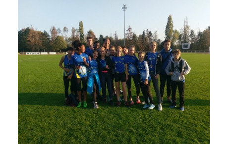 Elise en or avec les minimes du S2A !