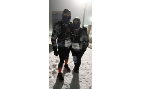 Des courses le long de la mer, dans le désert, dans la neige....