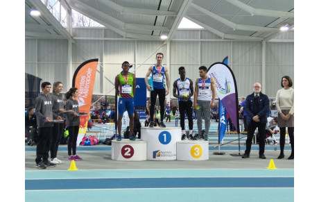 Félix Roussel champion de France du 60m !