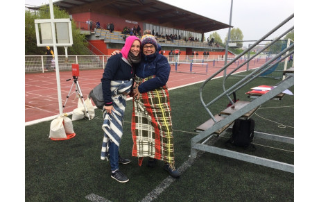 Reprise sur une piste en plein air très frais !