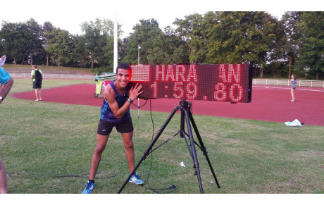 Saber et Enzo &quot;perfent&quot; au meeting de Strasbourg !