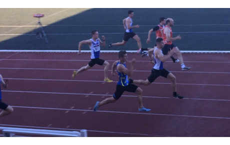 Soirée Courses de l'ASS : nouveau RP au 100m pour Enzo !