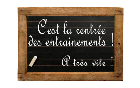 Date de reprise des entraînements des jeunes