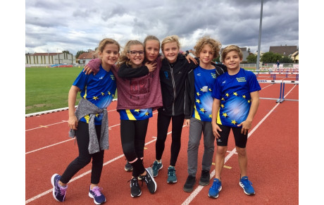 La joie communicative de nos jeunes athlètes 