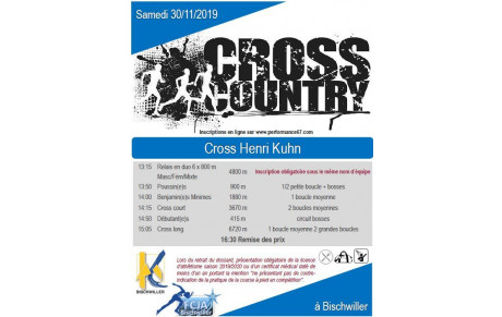 Cross de Bischwiller et 10km Vignes et Remparts à Ribeauvillé