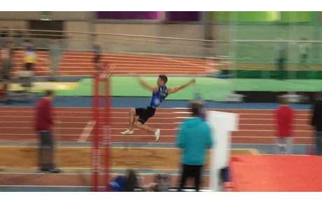 Enzo champion d'Alsace junior à la longueur !