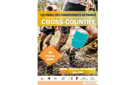 Nos 3 participants à la demi-finale des Cross France 2020