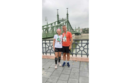 Marathon de Budapest en duo !