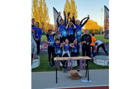 Pauline Bergantz et le S2A remportent la Finale du Challenge Equip'Athlé à Tomblaine (54)
