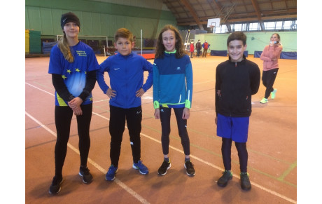 Nos benjamins se sont régalés au CREPS !