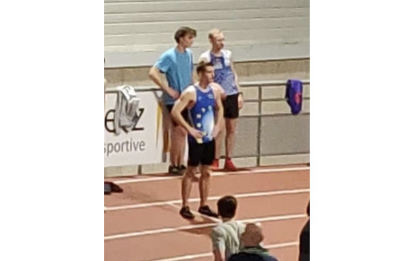 Nouveau record personnel sur 60m pour Enzo Rauscher !