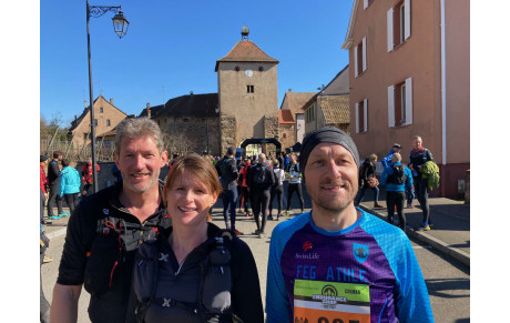 Trail de Turckheim, corrida de Givet, championnat de France Elite indoor à Miramas