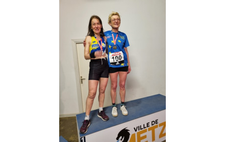 Marie-Paule Championne de France 2022 du 3000m en salle !