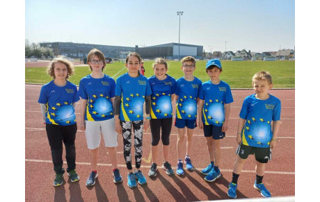 Alice, Antoine et Célia se distinguent à l'animation PO de ce samedi à La Wantzenau !