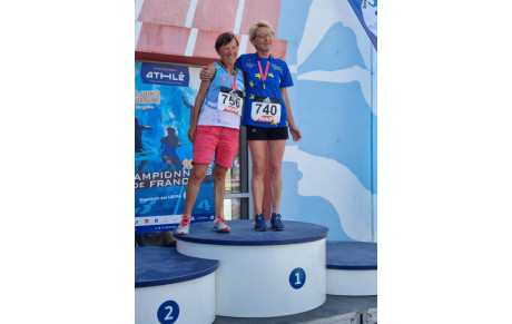 Marie-Paule, championne de France du 800m à Chateauroux !