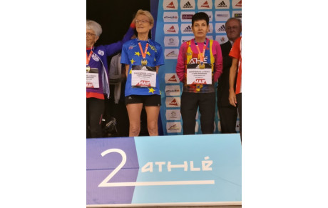 Marie-Paule championne de France 2022 du semi-marathon !