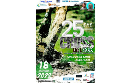 Nos engagés pour le cross de l'IBAL du dimanche 18 décembre 2022 à Lingolsheim