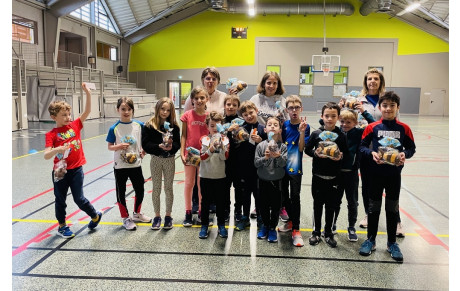 Le 1er avril chez les "éveil athlé" !