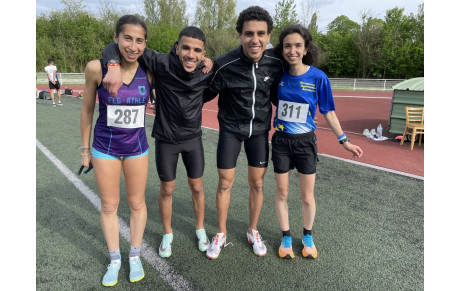 Nos athlètes se distinguent au meeting de la Rotonde !