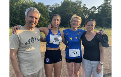 Elise et Marie-Paule titrées sur 3000m ce vendredi soir à Brumath ! 