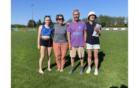 Championnats du Bas-Rhin CA-SE à Haguenau : Saber en or au 1500m et Lisa en argent à la longueur !