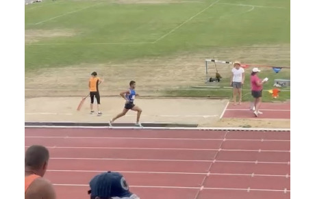 Saber Hara vice-champion CEA du 1500m à Illzach !