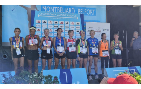 Le titre de Championne de France de Marie-Paule dans la presse régionale !