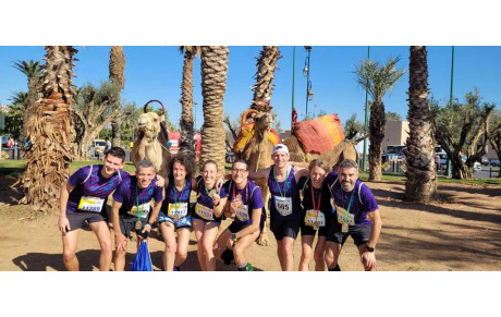 Semi-Marathon et marathon de Marrakech